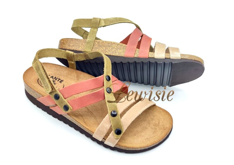 Santé IB/7200 beige Dámské sandály vel. 42 - Obrázek 2