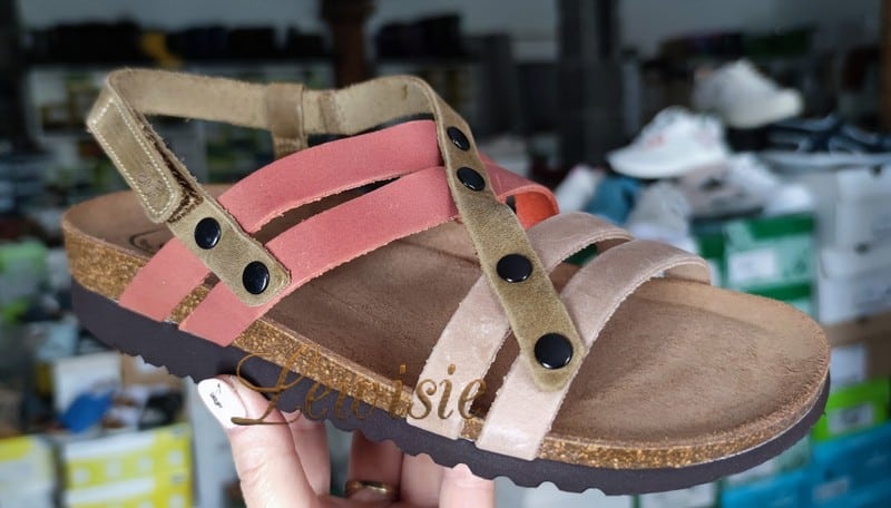 Santé IB/7200 beige Dámské sandály vel. 42 - Obrázek 4