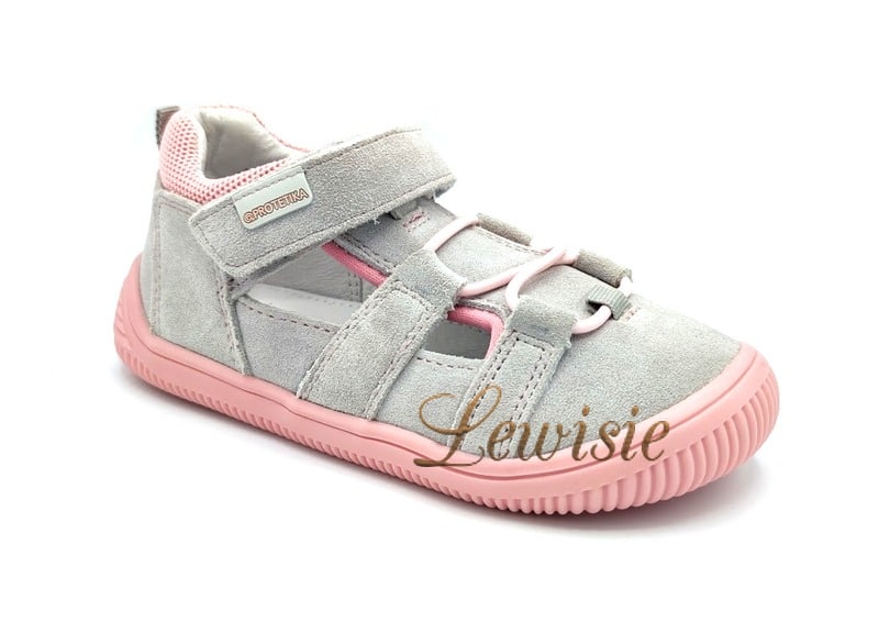 Protetika Kendy grey Barefoot sandály Dívčí obuv vel. 24 - 35