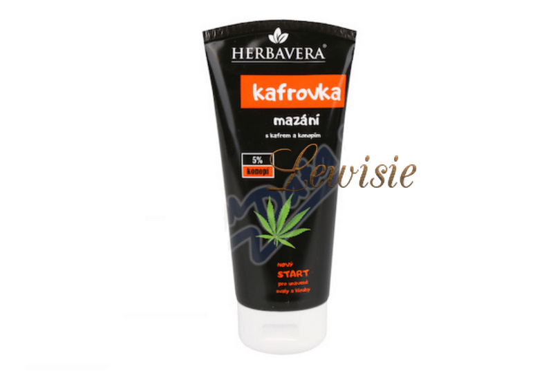 Herbavera Kafrovka mazání s kafrem a konopím 200 ml