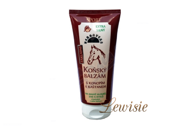 Herbavera Koňský balzám s konopím, kostivalem a čertovým drápem 200 ml
