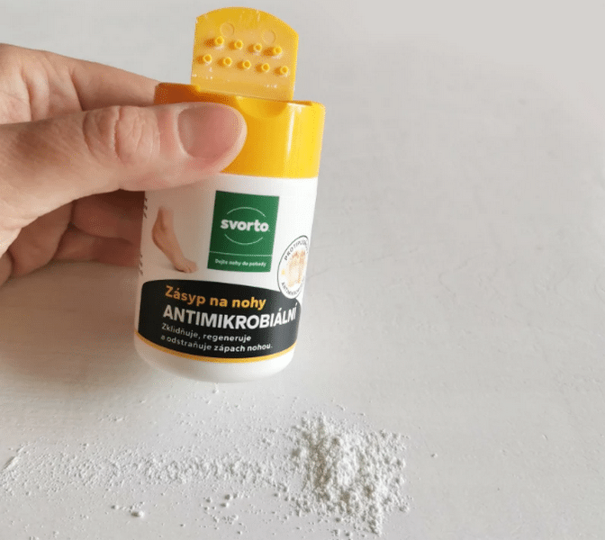 Svorto Zásyp na nohy antimikrobiální 50 g - Obrázek 3