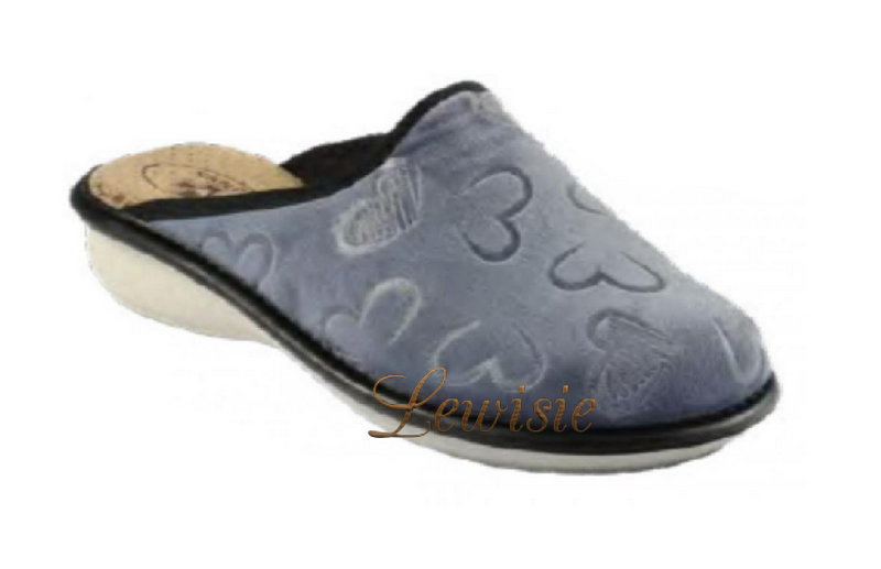 Santé LX/1344 Grey Dámská domácí obuv vel. 38 – 40