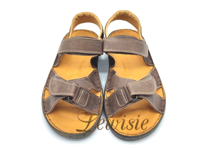 Orto plus 2732-40V hnědá Pánské zdravotní sandály vel. 40 - 46 - Obrázek 5