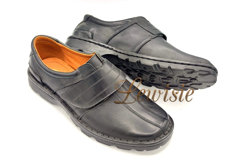 Orto plus 1690/001 Pánská vycházková obuv černá vel. 42 - 45 - Obrázek 4