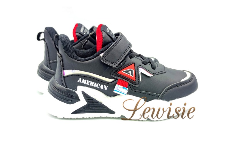 AA 20/22 Black Tenisky Dětská sportovní obuv vel. 27 - 31 - Obrázek 4