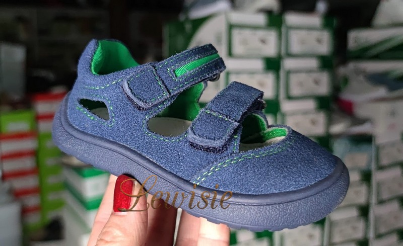 Protetika PADY navy Barefoot sandály Chlapecká obuv vel. 21 - 25 - Obrázek 2