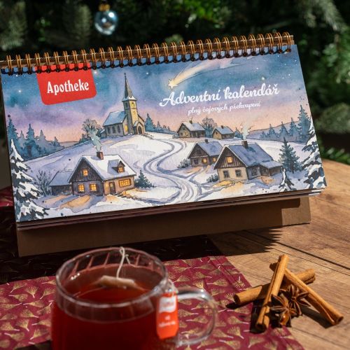 Apotheke Adventní kalendář čajových překvapení 27ns - Obrázek 2