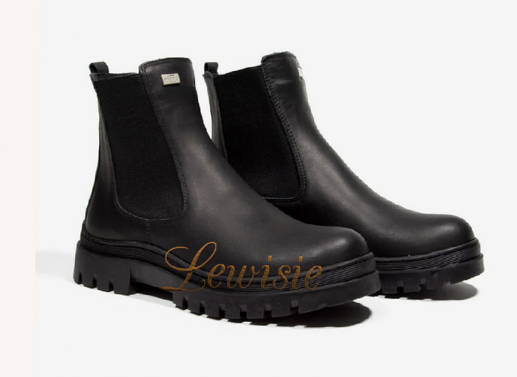 Looke 1285-24 Dámská kotníková obuv chelsea LASINNE černá vel. 37 - 41