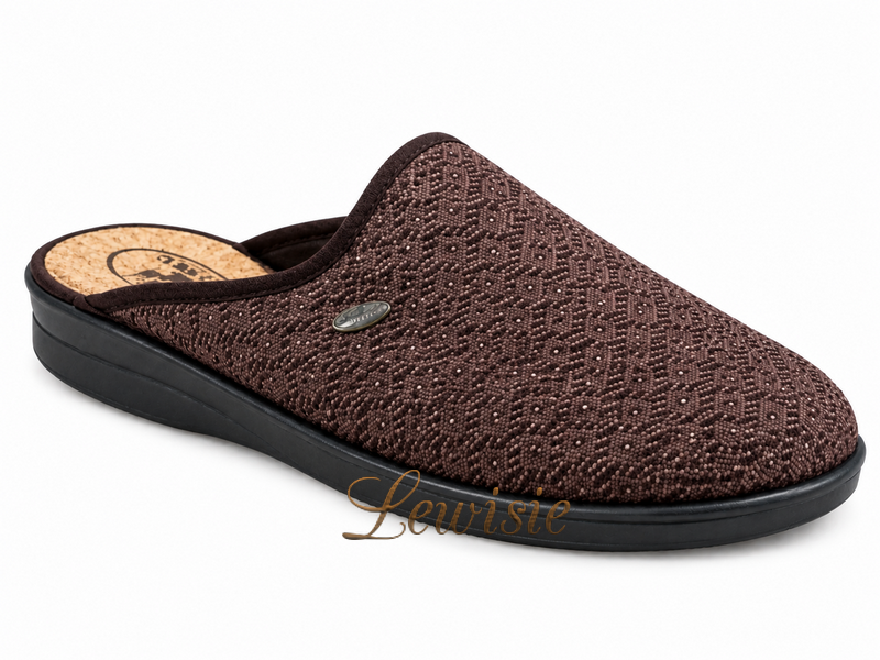 Santé LX/1350 Brown Pánská domácí obuv vel. 41 - 46