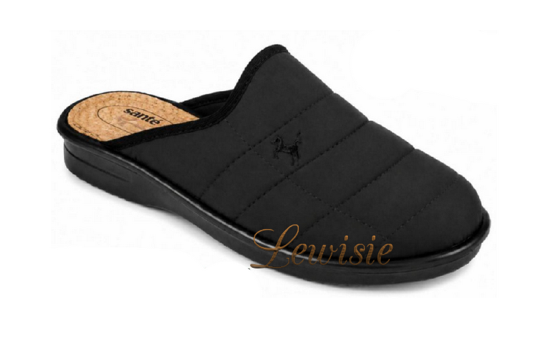 Santé LX/9615 Black Pánská domácí obuv vel. 41 - 46