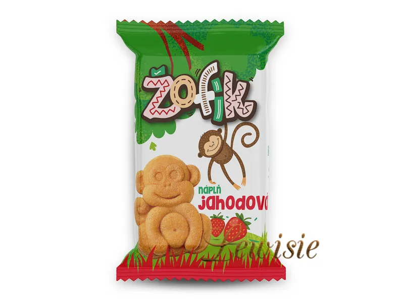Žofík jemné pečivo s náplní příchuti jahodové 30 g